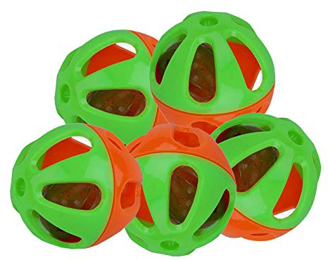 5 Rasselkugeln zum Einnähen Rasselball Stoffspielzeug Kuscheltier-Reparatur Größenwahl, Größe:36mm
