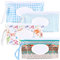 4 Pezzi Porta Salviette Umidificate Portabile, Sacchetto di Salviettine Umidificate, Contenitore Custodia per Salviette, Dispenser Sacchetto per Salviette Umide da Viaggio Bambino