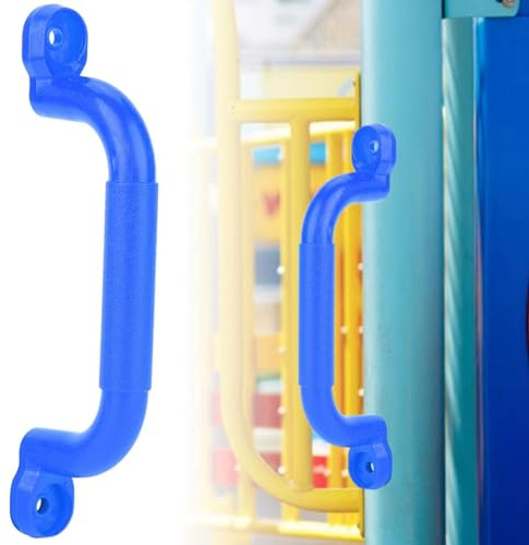 Agatige Haltegriffe Kunststoff, 2 Stück Tragfähigkeit 60kg 9,45 x 2,76 Zoll Spielplatz Sicherheitsgriffe Outdoor Indoor Kinder Sicherheitshandgriffe Handläufe für Spielset/Klettergerüst/Baumspielhaus