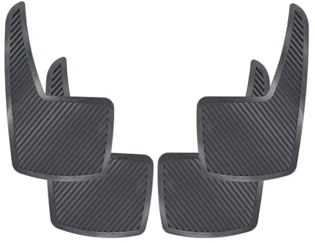 Auto Kotflügel Gummi Universal Schmutzfänger Spritzschutz Schmutzfänger Vorne Hinten 4 Stücke Für Auto Pickup SUV Van Lkw Für 1 2 3 4 5 7 X1 X2 X3 X5 Auto Spritzschutz
