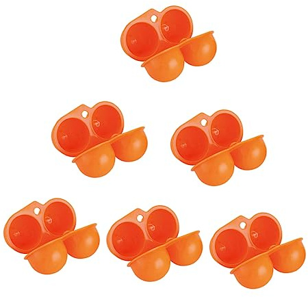 jojofuny 6pièces Boîte à Œufs Portable Conteneur Pratique Pour Œufs Pour Camping Et Pique- Aléatoires