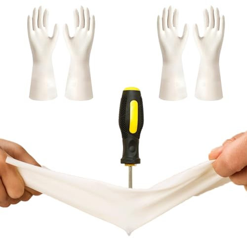 VFENHIR Geschirrhandschuhe, Geschirrspülhandschuhe (2 Paar, L)