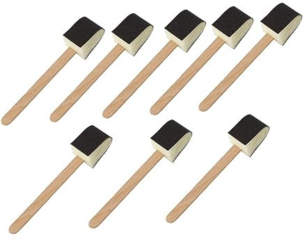 Cabilock 9stücke Holz Und Schwamm Einweg Reinigungsbürste Schwammbürste Für Küchendekontamination Hohe Wasseraufnahme Für Empfindliche Oberflächen Spülen Von Küchengeschirr