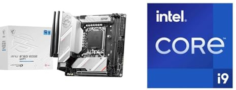 MSI MPG B760I Edge WiFi Mainboard + Intel® Core™ i9-14900KF Desktop Processor 24 cores