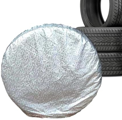 Coperture per Pneumatici,Copertura Impermeabile per Pneumatici | Protezione Antivento per Stoccaggio Invernale Campeggio Estivo Viaggio in Camion e Uso Esterno