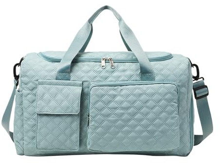 Einkaufstasche, Seesack, Gepäck, Rucksack für Damen, Handtücher, Kleidung und persönliche Gegenstände, gepolsterter breiter Schultergurt für bequemes Tragen, leichtes Oxford-Gewebe, vielseitige Sporta