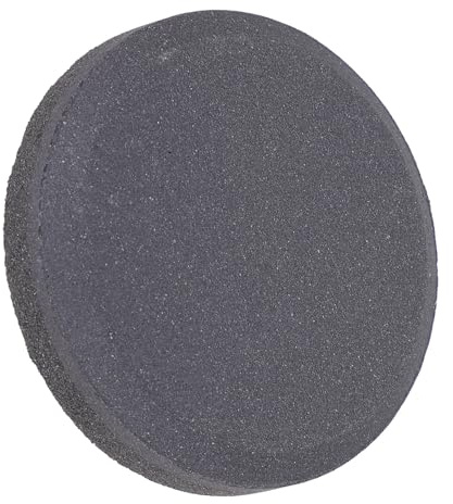 Double Sided Round Sharpening Stone Portable Whetstone for Home | Silicon Carbide Build, Black Finish, Pack, Suitable for Daily Life Use and Compact Storage