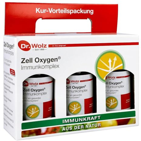 Dr. Wolz Zell Oxygen Immunkomplex Konzentrat Kur-Vorteilspackung, 750 ml Solution