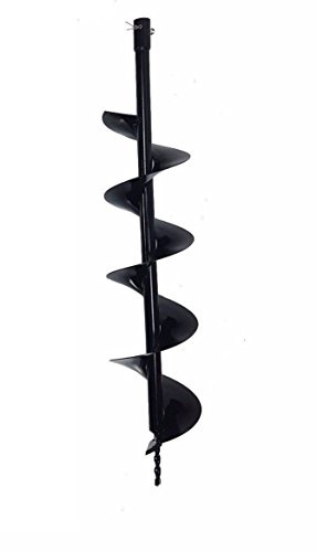 ERSATZBOHRER LÄNGE 80 CM Ø 15 CM (KG) - ERDBOHRER, BOHRER, PFAHLBOHRER, ERDLOCHBOHRER,