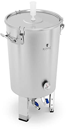 Royal Catering RCBM-44CF Maischekessel 30 L Fermentierkessel Gärkessel Fermenter Bier Wein