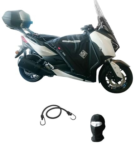 Compatible con Yamaha X-MAX 300 ABS 2017 17 Manta TÉRMICA Escudo TÉRMICO Tucano Urbano R190-X Scooter Funda Pierna Impermeable EN Nylon