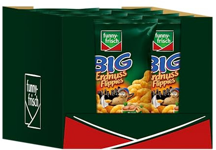 Funny-Frisch Big Erdnuss Flippies, 10er Pack (10 x 175g)