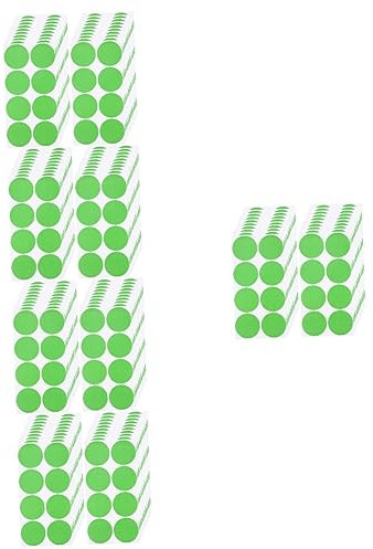 Ciieeo 100blätter Farbenfrohe Runde Punktetiketten Selbstklebende Aufkleber Für Beschriftungen Und Markierungen Für Büro Kalender Und -projekte