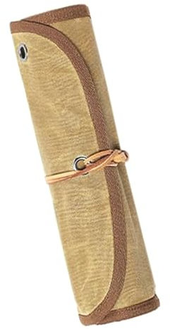 Ciieeo Picknick Geschirrtasche Canvas Faltbare Bestecktasche Camping Organizer Für Outdoor Garten Aufhängbar Zubehör