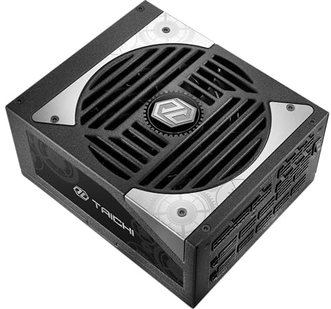Source d'alimentation ASROCK TC-1650T, PSU, 1650W, 80 Plus Titane, 135 mm, modulaire, PCI-E 5.1 (12+4pin) x2, PCI-E (6+2 Broches) x8, SATA (5 Broches) x12