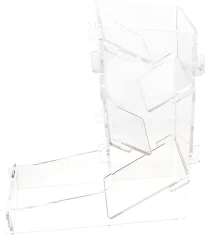 Homoyoyo Dekorativer Würfelturm Für Brettspiele Praktischer Und Tragbarer Würfelspender DIY Würfelhalter Zubehör Für Rollenspiel Und Gesellschaftsspiele Einfach Zu Reinigen Geeignet Für Par