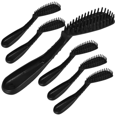 GALPADA Lot De 6 Pinceaux De Coloration Pour Cheveux Peigne De Coiffure Peigne De Pour Femmes Brosse De Mélange Applicateur De De Bricolage Brosse De