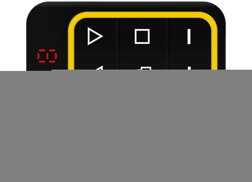 Telecomando Per Apertura Porta Garage - Trasmettitore Remoto A 6 Pulsanti 2,87x1,48x0,51 Pollici | Apriporta Per Cancello Con Integrazione Del Segnale Per L'ingresso Di Veicoli Esterni In Appartamenti