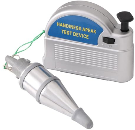 FUANA Bobina de plomada de acero con bobina telescópica de 6 m y plomos magnéticos para medición de nivel vertical y diseño de encuesta, color plateado