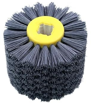 Spazzola a filo rotante in acciaio, Set di spazzole metalliche for lucidatura, punte da trapano, 100 x 120 19 mm, grane multiple(400)