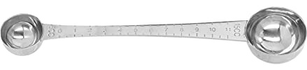 Cuillère à café cuillère à mesurer à Double extrémité cuillère à soupe en acier inoxydable cuillère d'assaisonnement pour la cuisine cuisson café thé poudre de protéines