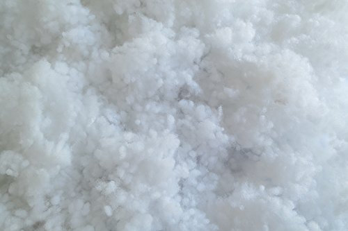 pemmiproducts Faserkügelchen 6 kg, 100% Polyester, schwer entflammbar, weiß, Faserbällchen, Füllmaterial, Füllwatte