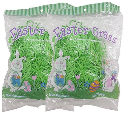 O007 2x Ostergras grün ca. 30g Dekogras Ostern Gras G1