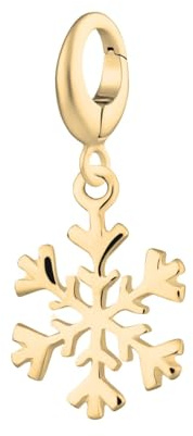 Lily Charmed - 18ct Gold Plated Snowflake Charm