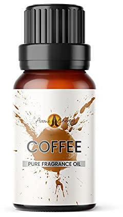 Coffee Fragrance Oil, 10ml - Use in Aromatherapy Diffuser, Home Made Making, Potpourri, Candle, Soap, Slime, Bath Bomb, Air Freshener