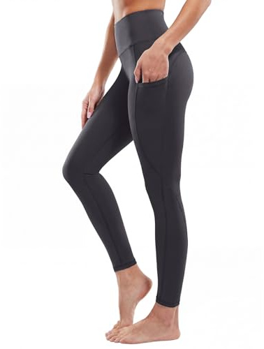 G4Free Leggings für Damen mit Handytasche,Sportleggings für Damen Yogahose Damen Blickdicht Weich Laufhose für Fitness Joggen Yoga