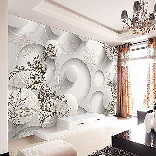 Wallpaper Modern Luxury 3D Fancy Murals Photo Wallpaper Sofa Bedroom Living Room TV Background Wall 3D Wallpaper Paste Living Room The Wall for Bedroom Mural-350cm×256cm