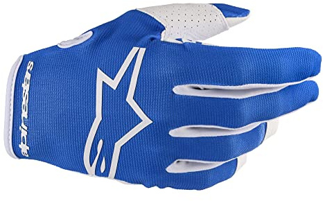 Alpinestars 3541823-7262-L: Youth & Kids Radar Gloves Ucla Blue/White Lg