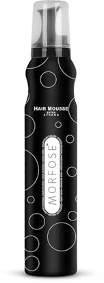 Morfose Extra Strong Mousse Hair Spray 200 ml – Haarschaumspray für extra starken Halt – Glanz & Volumen – Langanhaltendes Styling für alle Haartypen