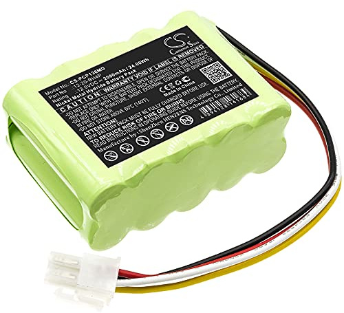 TECHTEK Battery 2000mAh compatible with [Prism] CP-136, CP136 Ceiling Hoist Motos, FSG-136 replaces 12-20-BH4P