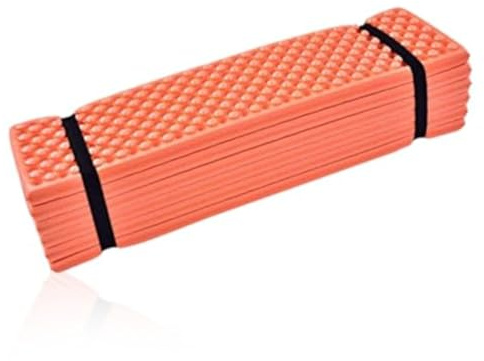 Faltbare Schaumstoffmatte, Faltbare Outdoor Camping Schlafmatte wasserdichte Matte Rest Matte, Outdoor Schaumstoff Campingmatte Faltbare Strandzelt Isomatte wasserdichte Matratze(Orange)