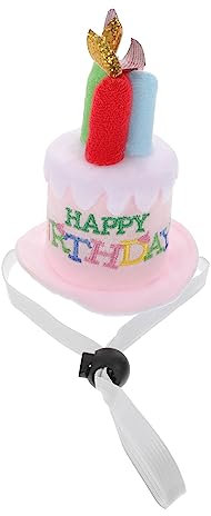 Toyvian Happy Birthday Kuchenhut Party-requisite Plüsch Weicher Unisex-partyhut Für Erwachsene Teenager Fotoshooting-zubehör