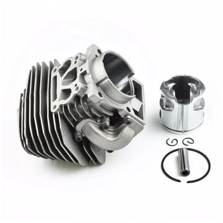 FEREOWNQ 46MM Kolben Kit for HUS 555 560 560XP 562 for Jon-SED CS2258 CS2260 Zylinder Montage Kolben Ring Power Werkzeug kettensäge Teil(45MM)
