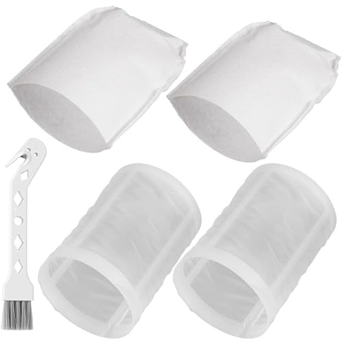 VZU Vorfilterset für Makita Staubsauger, Staubsauger Zubehör, 2 x Vorfilter + 2 x Filter für CL100/106/180/DCL180