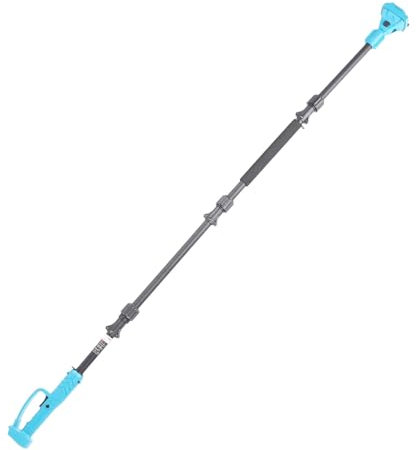Asta Telescopica per Potatura Elettrica, Asta Telescopica 6,56 Piedi, con Custodia, Blu