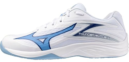 Mizuno Thunder Blade Z Damen Volleyball Indoor Hallenschuh V1GA237097 weiß/Blau