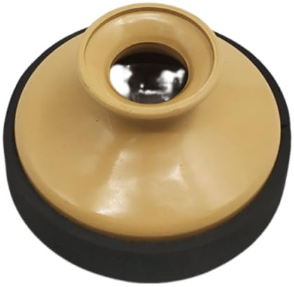 TTETTZ Saxophon Dämpfer für leise Musikstunden, ideales Geschenk für Musiker, Hellbraun