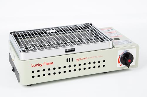 Lucky Flame LF-90G Gasgrill/Campinggrill für MSF-1A 227g Kartuschen