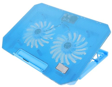 Holibanna Supporto Ventilato Laptop Regolabile con Ventole Silenziose e Altezze Base Raffreddamento Ergonomica per Notebook e Tablet Stabilità e Portabilità per Gaming e Lavoro