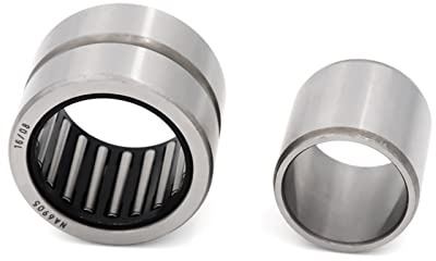 CAAUYXZW Lot de 2 roulements à Aiguilles NA6905 avec Brides et Bague intérieure, Dimensions: 25 x 42 x 30mm