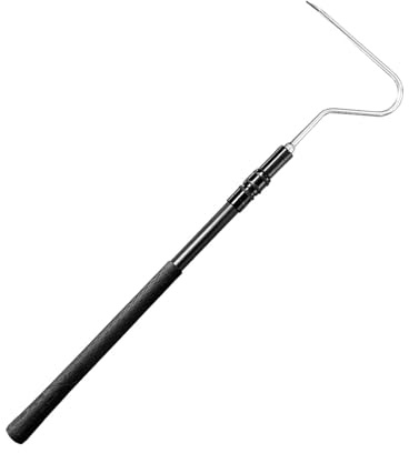 LeeQinersw Outil de Manutention de Crochet de Serpent Retrait Professionnel 3 Sections Extensible Mobile