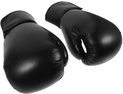 ifundom Guantoni da Boxe in Pu Resistenti da Allenamento per Uomo e Donna, Guanti da Kickboxing Imbottiti per Esercizio e Combattimento, Attrezzatura Portatile per Boxe e Arti Marziali