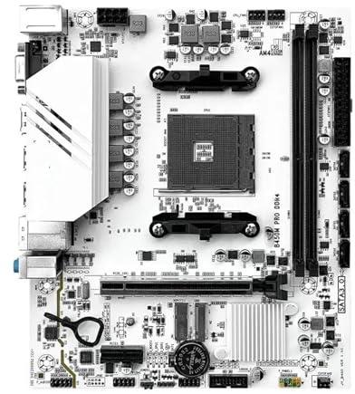 Motherboard Fit For JGINYUE B450 AM4 M-ATX compatible con CPU Ryzen2000-5000 series EXPO DDR4 RAM PC de escritorio B450M PRO ARGB