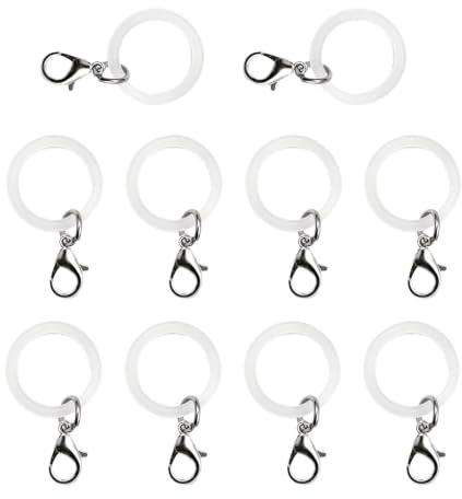 Nyckelringsklämma 10-Delars Anti-Förlust Väskaccessoarer | Hummerlås Paraplyaccessoarer För Helgdagar, Födelsedagar, Partyn, Paraply, Handväska, Ryggsäck, och