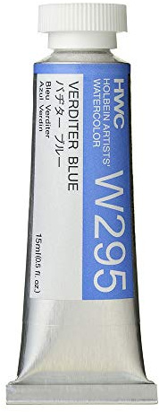 Holbein Aquarell: 15ml Tube VERDITER blau
