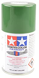 Tamiya 86523 AS-23 Hellgrün matt (Luftwaffe) 100ml - Sprühfarbe für Plastikmodellbau, speziell für Flugzeugmodelle, Modellbau und Bastelzubehör